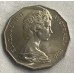 AUSTRALIA 1970 . FIFTY 50 CENTS COIN . CAPTAIN COOK
